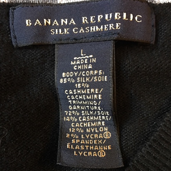 Banana Republic Silk Cashmere sweater Large - Picture 3 of 8